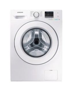 Samsung Wf70F5E0W2W/Eu 7Kg Load, 1200 Spin Washing Machine With Ecobubble&Trade; Technology - White